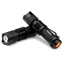 Load image into Gallery viewer, Outdoor Tactical Helmet Flashlight LED Aluminum Alloy Telescopic Zoom Work Light Lighting Equipment