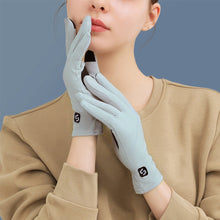 Load image into Gallery viewer, 1Pair Winter Warm Cashmere Gloves For Women Outdoor Riding Windproof Non-Slip High Spring Touch Screen Gloves