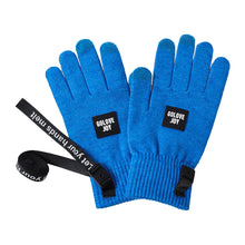 Load image into Gallery viewer, 1 Pair Knitted Warm Gloves Outdoor Non-Slip Touch Screen Riding Gloves With Removable Lanyard