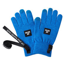 Load image into Gallery viewer, 1 Pair Knitted Warm Gloves Outdoor Non-Slip Touch Screen Riding Gloves With Removable Lanyard