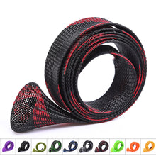 Load image into Gallery viewer, 30MM*1.7M Telescopic Rod Protective Cover PET Weaving Scratch-Proof Protective Cover Fishing Gear Accessories