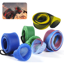 Load image into Gallery viewer, 30MM*1.7M Telescopic Rod Protective Cover PET Weaving Scratch-Proof Protective Cover Fishing Gear Accessories