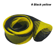 Load image into Gallery viewer, 30MM*1.7M Telescopic Rod Protective Cover PET Weaving Scratch-Proof Protective Cover Fishing Gear Accessories