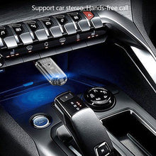 Load image into Gallery viewer, Car Bluetooth 5.3 USB Receiver Handsfree Call Power Car Kit Auto Stereo Wireless Audio Adapter FM Radio