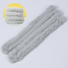 Load image into Gallery viewer, 20mm Rabbit Plush Iron Wire Strip Stick Colorful Wool Twist Wire Sticks DIY Miniature Animal Pet Toys Handmade Accessories