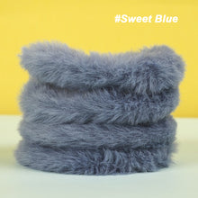 Load image into Gallery viewer, 20mm Rabbit Plush Iron Wire Strip Stick Colorful Wool Twist Wire Sticks DIY Miniature Animal Pet Toys Handmade Accessories