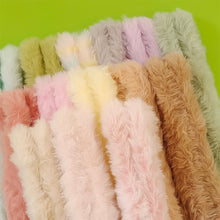 Load image into Gallery viewer, 20mm Rabbit Plush Iron Wire Strip Stick Colorful Wool Twist Wire Sticks DIY Miniature Animal Pet Toys Handmade Accessories