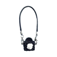 Load image into Gallery viewer, Dollhouse Mini Model Camellia Black and White Bag Hanging Neck Accessories Doll Pendant Accessories