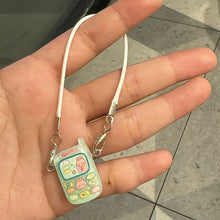 Load image into Gallery viewer, Dollhouse Mini Pendant Model Cartoon Cute Little Mini Mobile Phone Ornament Cartoon Pendant Sweet Couple Best Friend Gift
