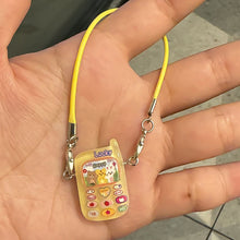 Load image into Gallery viewer, Dollhouse Mini Pendant Model Cartoon Cute Little Mini Mobile Phone Ornament Cartoon Pendant Sweet Couple Best Friend Gift
