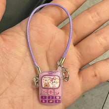 Load image into Gallery viewer, Dollhouse Mini Pendant Model Cartoon Cute Little Mini Mobile Phone Ornament Cartoon Pendant Sweet Couple Best Friend Gift