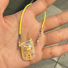 Load image into Gallery viewer, Dollhouse Mini Pendant Model Cartoon Cute Little Mini Mobile Phone Ornament Cartoon Pendant Sweet Couple Best Friend Gift