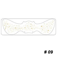 Load image into Gallery viewer, Flash Gold and Silver Christmas Freckle Tattoo Stickers Freckle Waterproof Sweat Proof European American Freckle Stickers Makeup Party Makeup