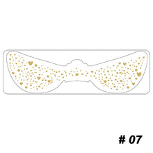 Load image into Gallery viewer, Flash Gold and Silver Christmas Freckle Tattoo Stickers Freckle Waterproof Sweat Proof European American Freckle Stickers Makeup Party Makeup