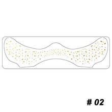 Load image into Gallery viewer, Flash Gold and Silver Christmas Freckle Tattoo Stickers Freckle Waterproof Sweat Proof European American Freckle Stickers Makeup Party Makeup