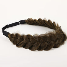 Load image into Gallery viewer, Fashionable Girl Hand Torn Woven Headband with Elastic Bohemian Style Lightweight Creative Wig Braided Headband Headband