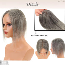 Load image into Gallery viewer, Eight Character Bangs Long Curly Hair Synthetic Wig Women Natural Breathable Woven Synthetic Fiber Replacement Block Wig Piece