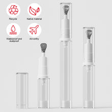 Load image into Gallery viewer, 5/10ml Empty Cosmetic Container Cosmetic Bottle For Eye Cream Massage Airless Refillable Ice Cream Container with Metal Tip Head