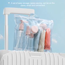 Load image into Gallery viewer, Portable Travel Liquid Container Tool Perfume Bottle Set Refillable Spray Lotion Shampoo Shower Tube Cosmetic Bottling Bottle