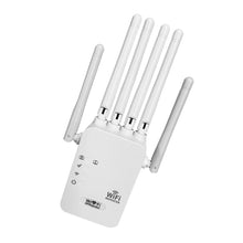 Load image into Gallery viewer, 300Mbps/1200Mbps 2.4G 5.8G WiFi Repeater Dual-Band Repetidor of Signal Booster WIFI Amplificador Range Repeater Wireless Point AP Router