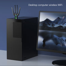 Load image into Gallery viewer, Driver Free 1300Mbps USB WiFi Adapter 2.4G/5Ghz Dual Band Wi-Fi 4 Antenna Wireless Receiver For PC/Laptop