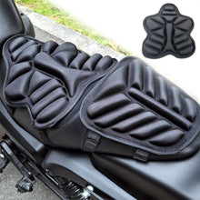 Load image into Gallery viewer, Motorcycle Seat Cushion 3D Seat Cover Pads Front Rear Non-inflatable Water-Resistant Shock Absorbent