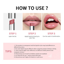 Load image into Gallery viewer, Pink Honey Lip Balm Lipstick Long-lasting Moisturizing Hydrating Glossy Lip Balm Nourishing Portable Lip Care Lipstick