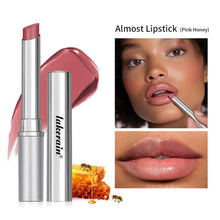 Load image into Gallery viewer, Pink Honey Lip Balm Lipstick Long-lasting Moisturizing Hydrating Glossy Lip Balm Nourishing Portable Lip Care Lipstick