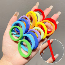 Load image into Gallery viewer, 32pcs/set Colourful Hair Ties Simple Durable Hair Band Highly Elastic Rubber Band Hair Rope Headwear Hair Accessories for Children
