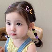 Load image into Gallery viewer, 32pcs/set Colourful Hair Ties Simple Durable Hair Band Highly Elastic Rubber Band Hair Rope Headwear Hair Accessories for Children