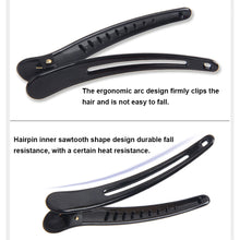 Load image into Gallery viewer, 5pcs Black Spray Painted Frosted Hairpins Seamless Bangs Clips Simple Hair Clips Headwear Hair Accessories for Women