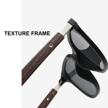 Load image into Gallery viewer, Wood Grain Frame Sunglasses Fashionable Versatile Unpolarized UV Protection Comfortable Outdoor Sunglasses for Women Men