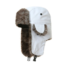 Load image into Gallery viewer, Unisex Winter Waterproof Cold Resistant Warm Hat Fleece-lined Thickened Windproof Ear Protection Hat for Outdoor Activities