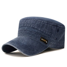 Load image into Gallery viewer, Men Retro Cotton Baseball Cap Fashionable Personalized Adjustable Sunhat Casual Versatile Spring Autumn Outdoor Cap
