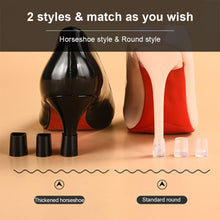 Load image into Gallery viewer, Women's High Heel Protector Anti Slip Wear-resistant Silent Heel Protector Walking Comfort Convenient Heel Accessories