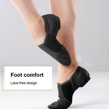 Load image into Gallery viewer, Leather Elastic Jazz Dance Shoes Soft Comfortable Breathable Dance Shoes Solid Color Soft Soled Dance Shoes for Women
