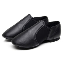 Load image into Gallery viewer, Leather Elastic Jazz Dance Shoes Soft Comfortable Breathable Dance Shoes Solid Color Soft Soled Dance Shoes for Women