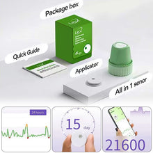 Load image into Gallery viewer, Continuous Glucose Monitoring Blood Glucose Meter Without Finger Pricking Real-time Measurement of High and Low Blood Sugar Real-time Reminder of Blood Glucose Meter