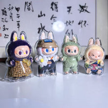Load image into Gallery viewer, For Labubu Fall in Wild Transparent Protective Case Storage Case For Plush Dolls Display Bag No Doll Portable Cable Organizer Box