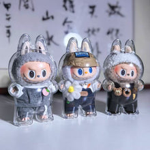 Load image into Gallery viewer, For Labubu Fall in Wild Transparent Protective Case Storage Case For Plush Dolls Display Bag No Doll Portable Cable Organizer Box