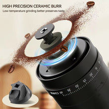 Load image into Gallery viewer, Portable USB Electric Coffee Bean Grinder 40 Gears External Adjustable Rechargeable Grinders Household Mini Coffee Machine