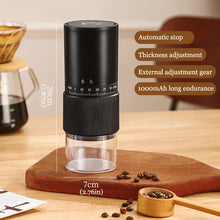 Load image into Gallery viewer, Portable Electric Coffee Bean Grinder Household 1000mAh 30 Gears Externally Adjustable Coffee Machine Rechargeable Grinders