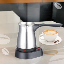 Load image into Gallery viewer, Portable Coffee Machine Electric Turkish Greek Coffee Maker Stainless Steel Machine Moka Pot Coffee Maker