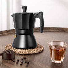 Load image into Gallery viewer, Aluminum Moka Italian Mocha Pot Espresso Coffee Maker Induction Cooker Percolator Stove Top Pot Coffee Machine 3cup 6cup