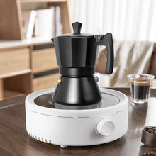 Load image into Gallery viewer, Aluminum Moka Italian Mocha Pot Espresso Coffee Maker Induction Cooker Percolator Stove Top Pot Coffee Machine 3cup 6cup