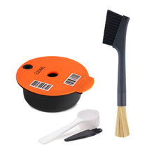 Load image into Gallery viewer, 60/180200/220ML Reusable Coffee Capsule Pods for BOSCH-s Machine Tassimo Refillable Filter Pod Silicone Lid Replacement
