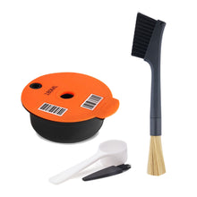 Load image into Gallery viewer, 60/180200/220ML Reusable Coffee Capsule Pods for BOSCH-s Machine Tassimo Refillable Filter Pod Silicone Lid Replacement