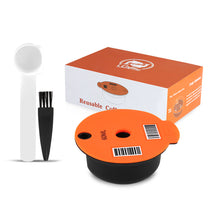 Load image into Gallery viewer, 60/180200/220ML Reusable Coffee Capsule Pods for BOSCH-s Machine Tassimo Refillable Filter Pod Silicone Lid Replacement