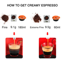 Load image into Gallery viewer, 60/180200/220ML Reusable Coffee Capsule Pods for BOSCH-s Machine Tassimo Refillable Filter Pod Silicone Lid Replacement