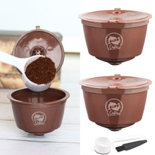 Load image into Gallery viewer, Reusable Coffee Capsule Pods for Dolce Gusto Refillable Filters Crema Espresso Capsules Cup Kitchen Tool